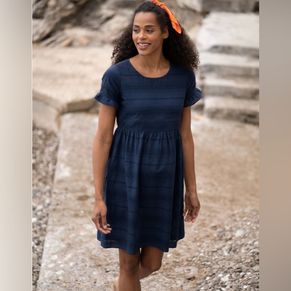 SERAPHINE MAMA Broderie Maternity & Nursing Dress